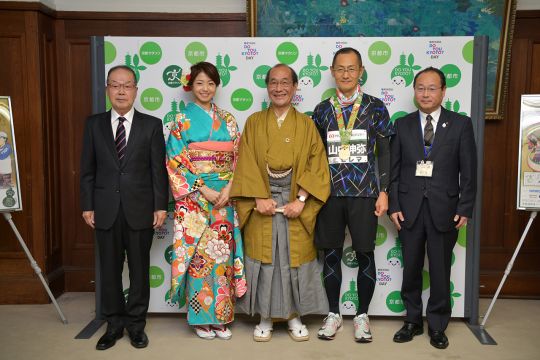 京都マラソン2019応援大使記者会見を開催しました